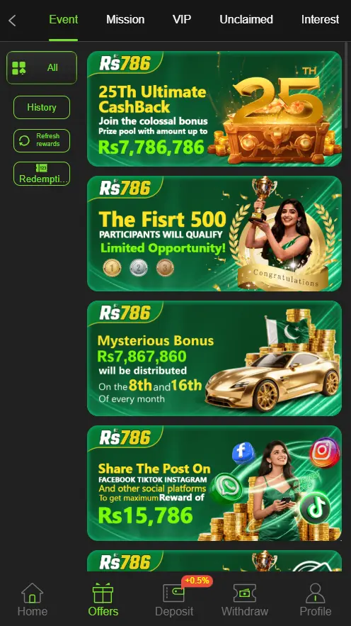 RS786 Game download apk