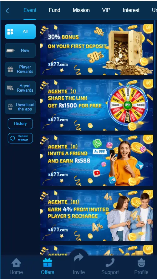 zk77 latest online earning game