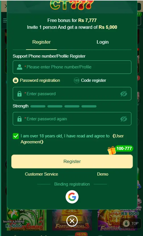 CT777 Game Download apk latest version