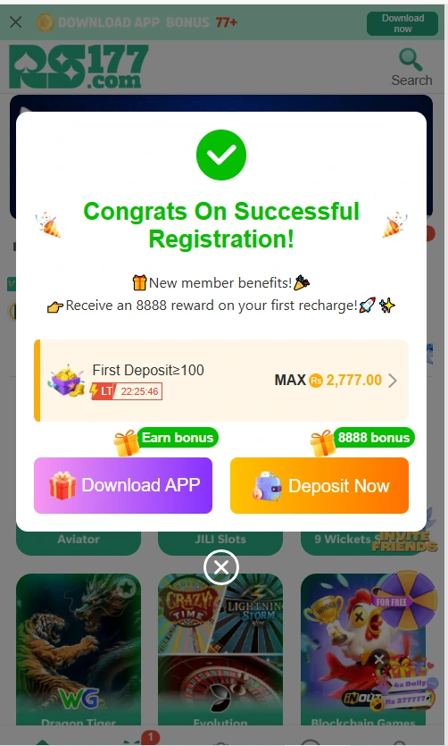 Download rs177 app (earning app in pakistan)