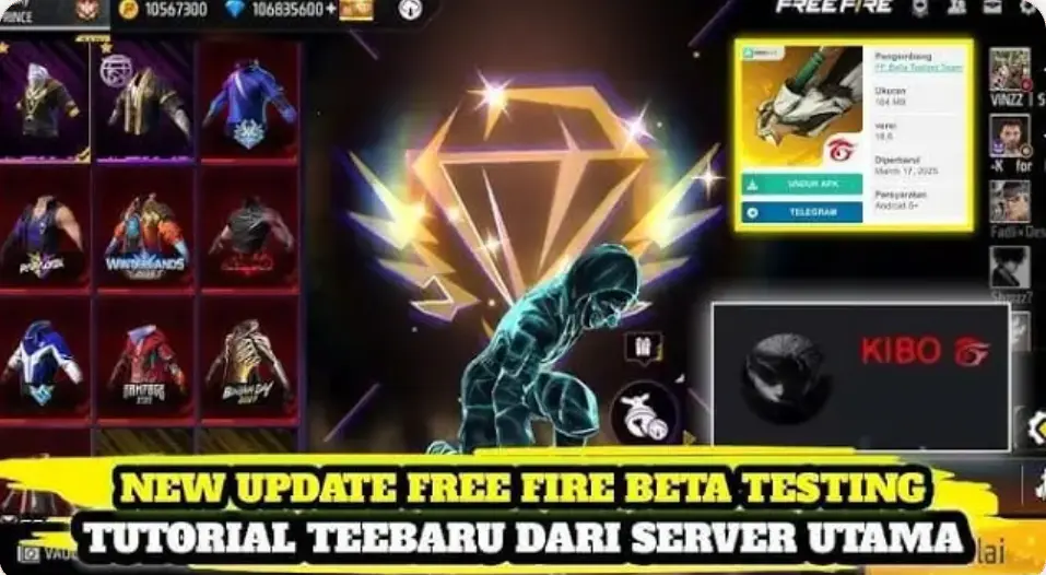 FF Beta Server Apk (latest version)