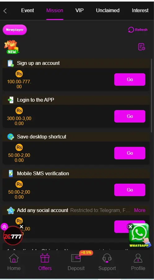 Download zs777 game apk